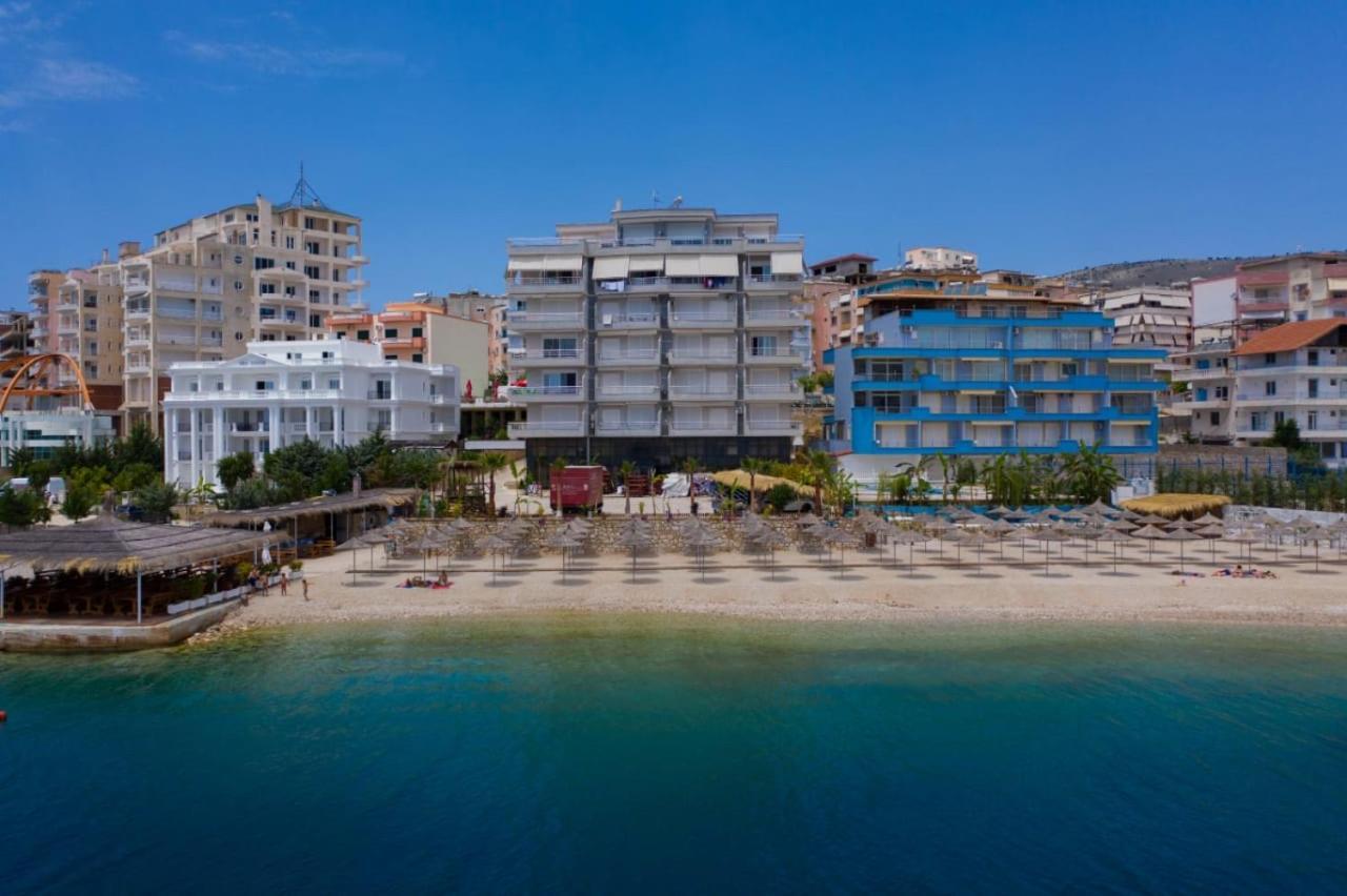 Seaside Apartment Sarande Bagian luar foto