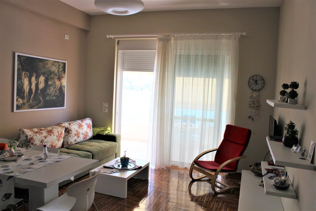 Seaside Apartment Sarande Bagian luar foto