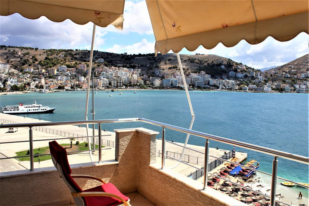Seaside Apartment Sarande Bagian luar foto