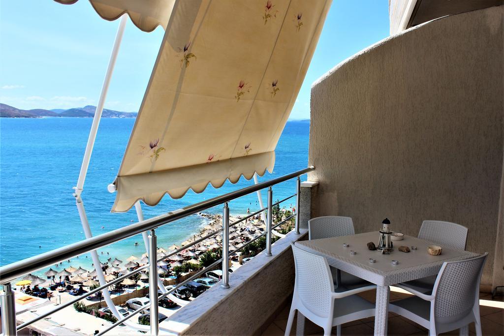 Seaside Apartment Sarande Bagian luar foto