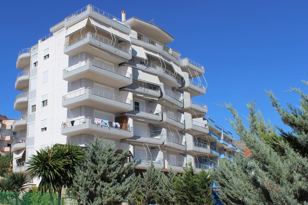 Seaside Apartment Sarande Bagian luar foto