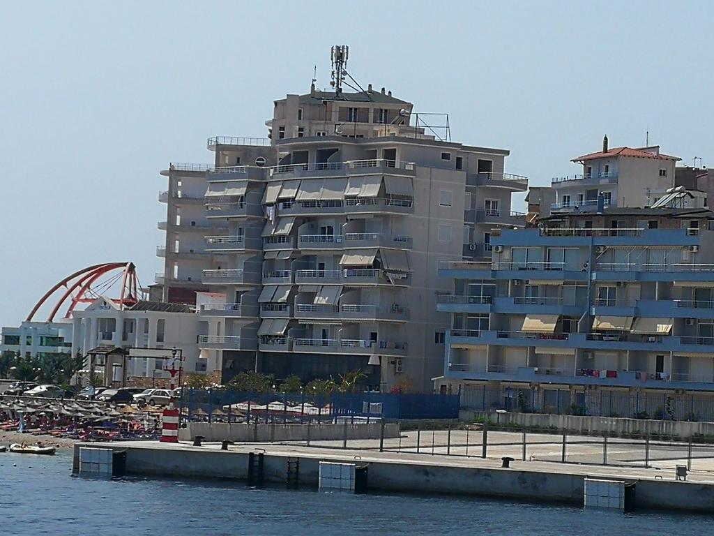 Seaside Apartment Sarande Bagian luar foto