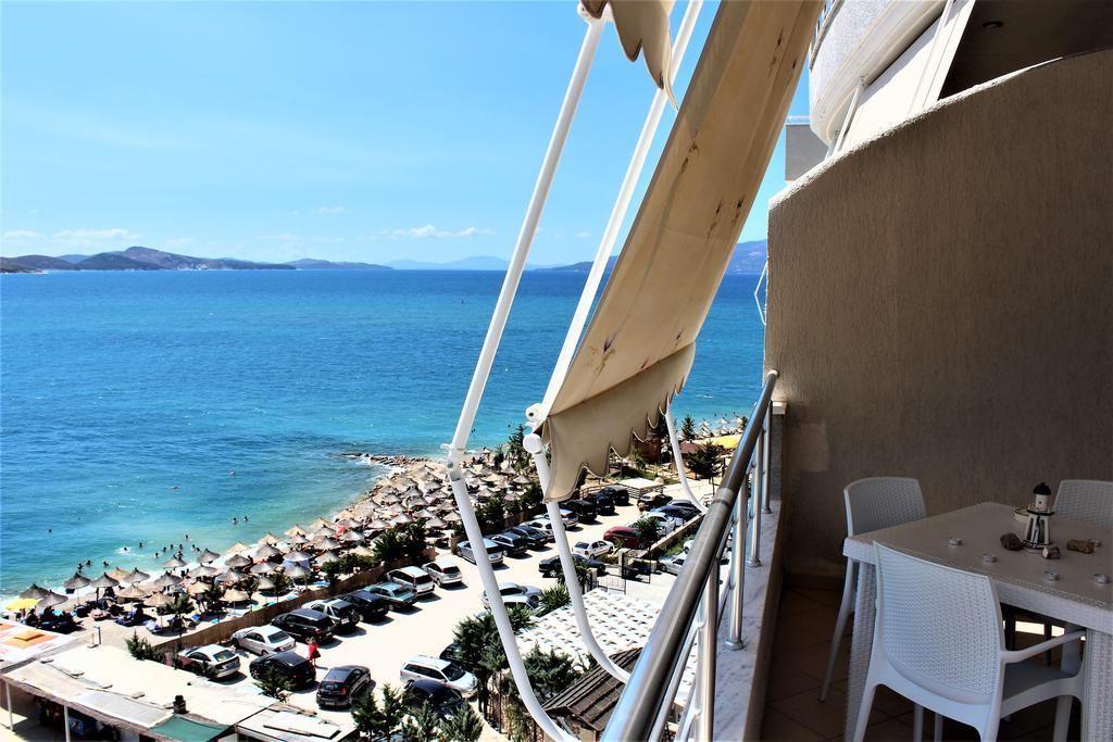 Seaside Apartment Sarande Bagian luar foto