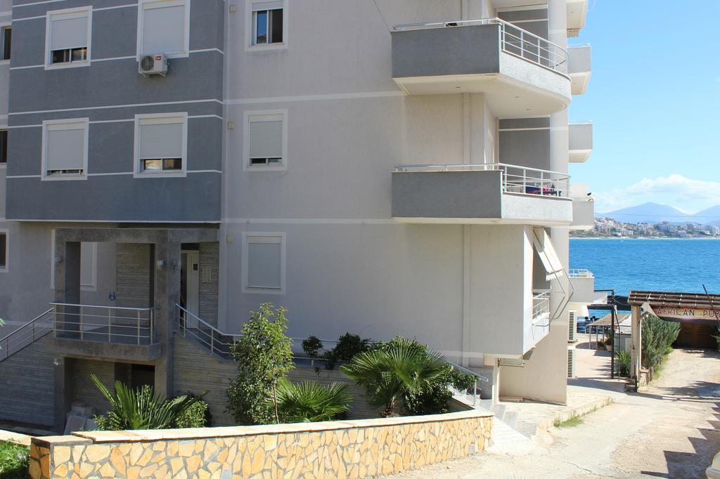 Seaside Apartment Sarande Bagian luar foto