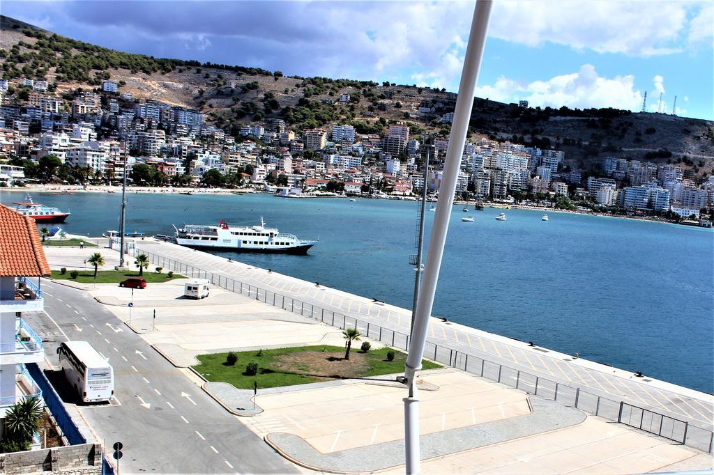Seaside Apartment Sarande Bagian luar foto