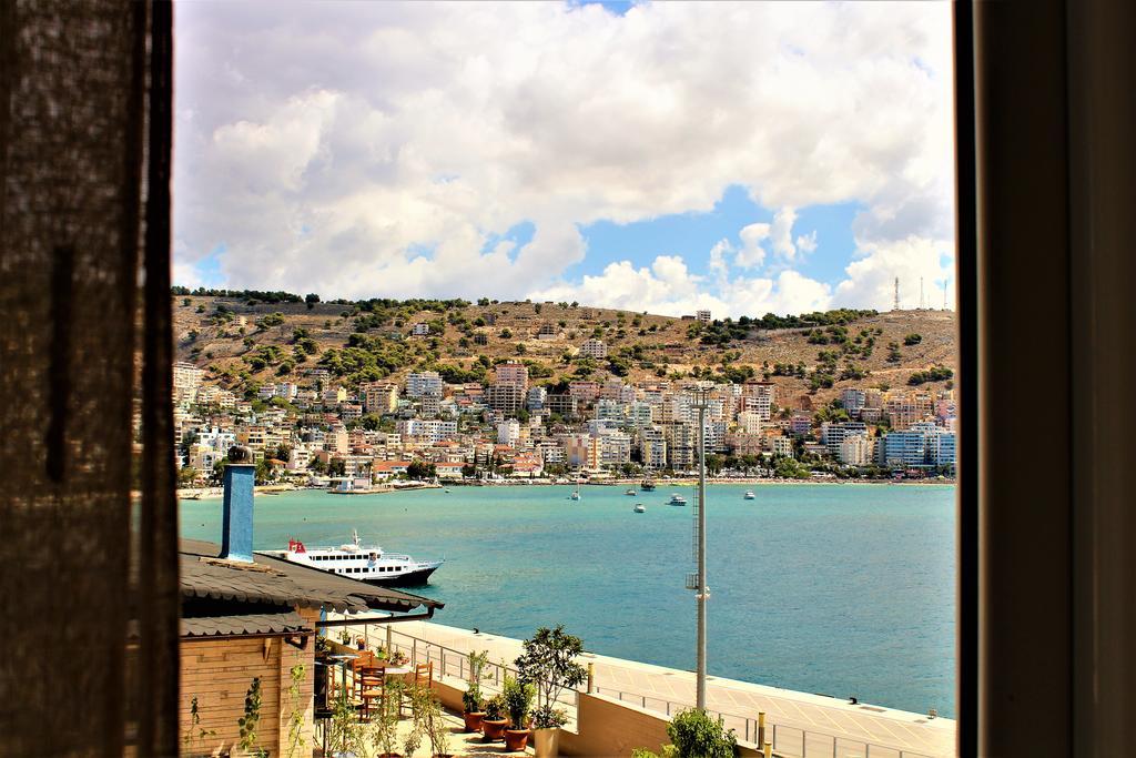 Seaside Apartment Sarande Bagian luar foto