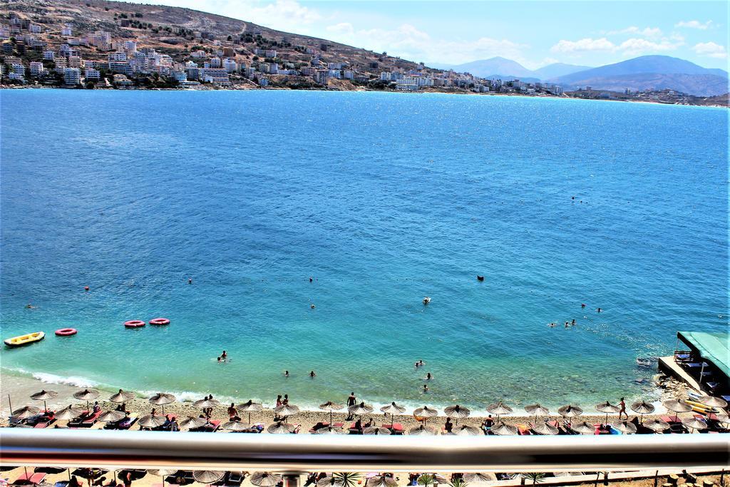 Seaside Apartment Sarande Bagian luar foto
