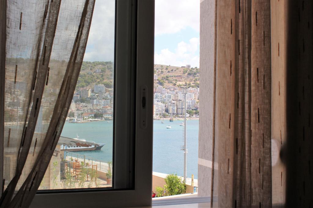 Seaside Apartment Sarande Bagian luar foto