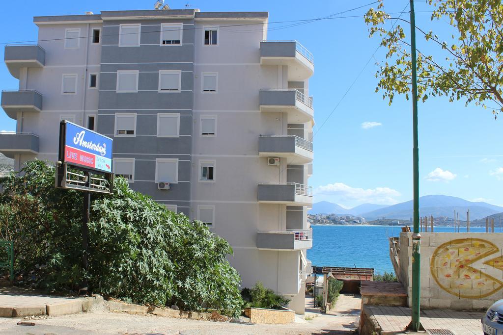 Seaside Apartment Sarande Bagian luar foto