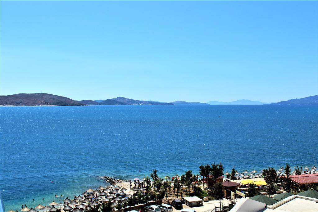 Seaside Apartment Sarande Bagian luar foto