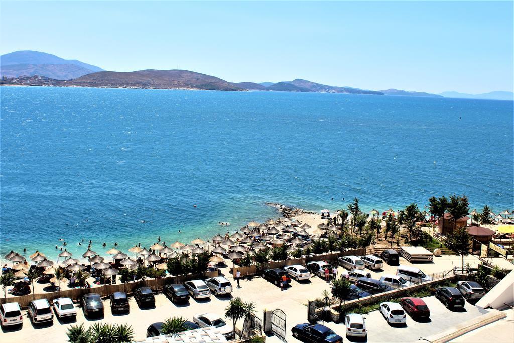 Seaside Apartment Sarande Bagian luar foto
