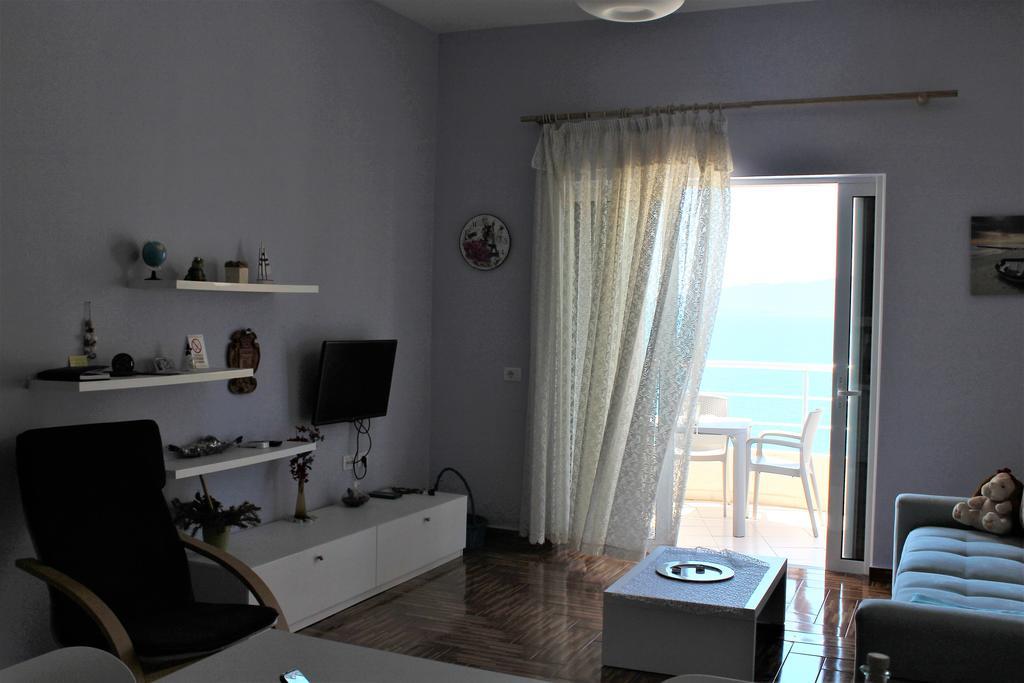 Seaside Apartment Sarande Bagian luar foto