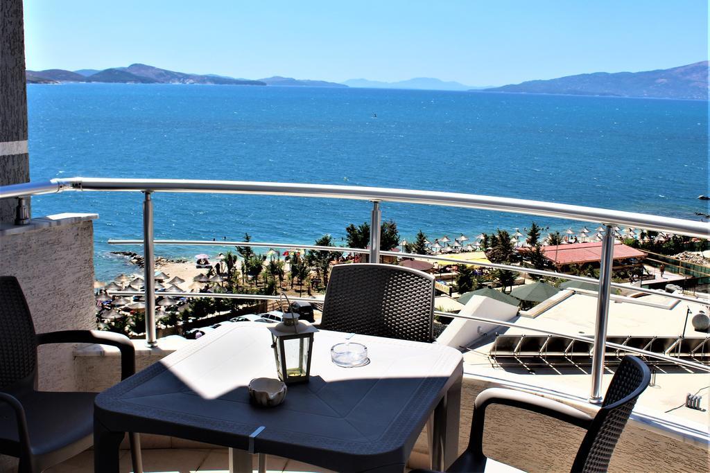 Seaside Apartment Sarande Bagian luar foto